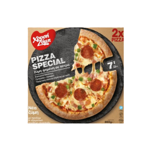 Pizza Spezial "Chryssi Zymi" 2x430g