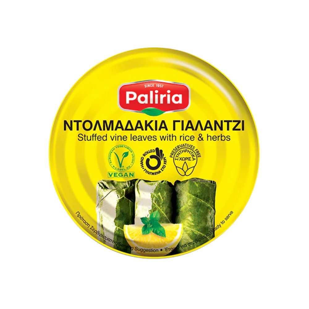 Gefüllte Weinblätter - Griechische Dolmas "Paliria" 280g