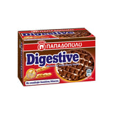 Vollkornkekse Digestive mit Milchschokolade "Papadopoulos" 200g