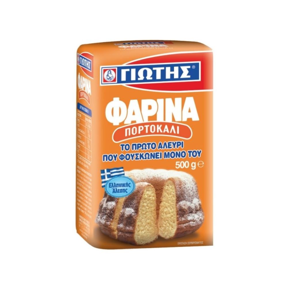 "Giotis" Farina (Selbsttreibendes Mehl) mit Orangenaroma 500g
