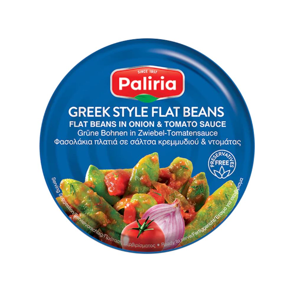 Grüne Bohnen in Tomatensauce 280gr "Paliria"