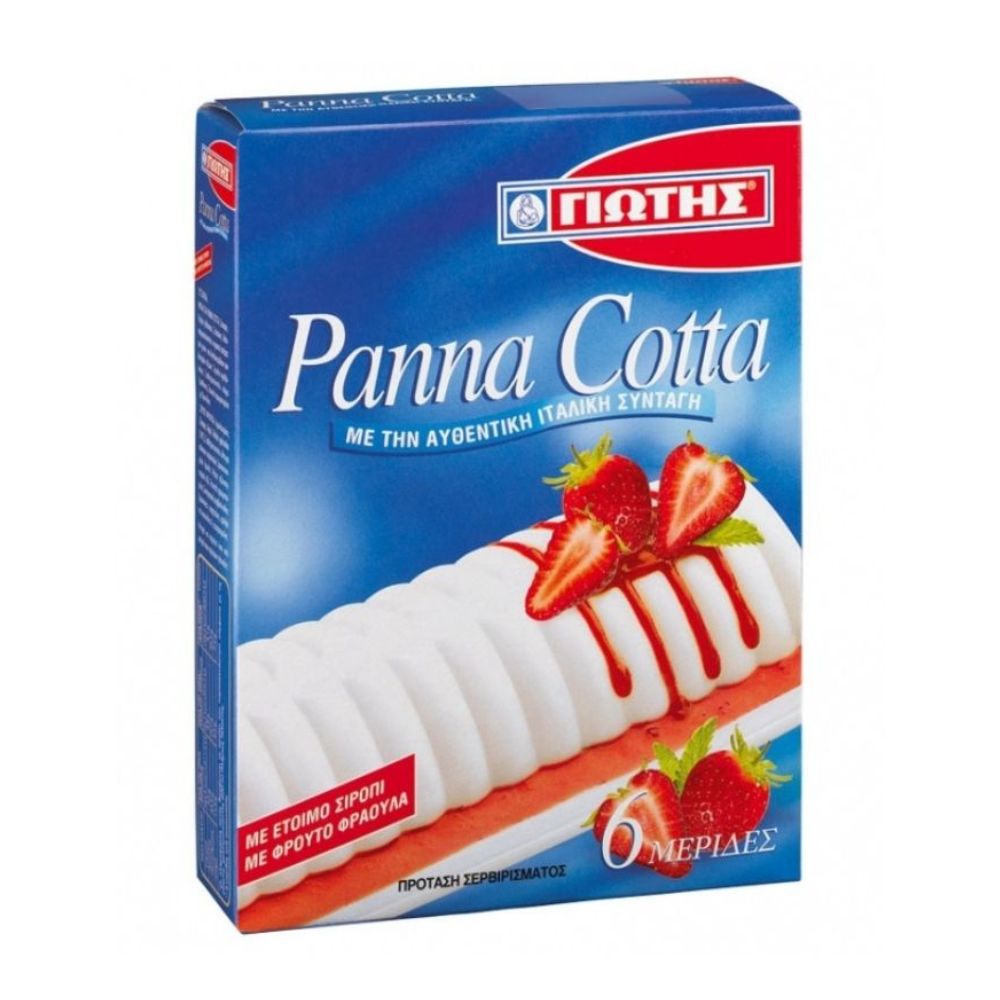 Panna Cotta mit Erdbeersauce "Giotis" 200g