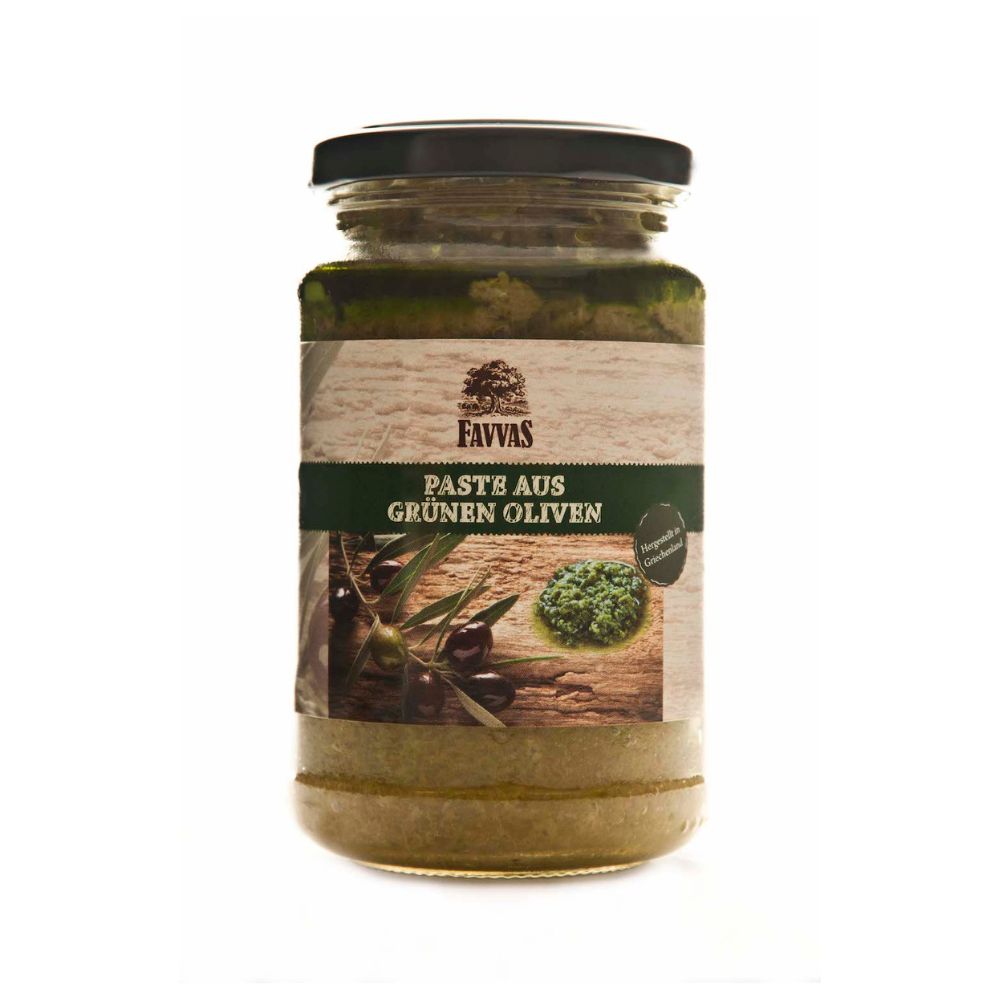 Paste aus grünen Oliven "Favvas" 340g