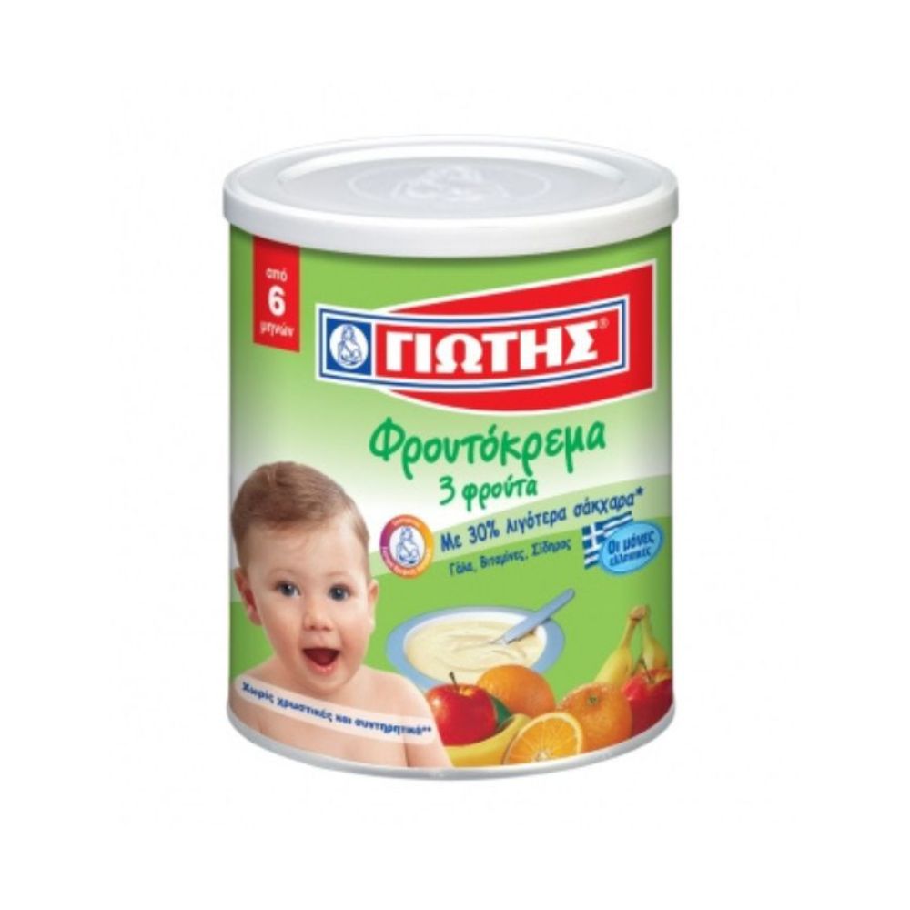 Milchbrei mit 3 Obstsorten "GIOTIS" 300g
