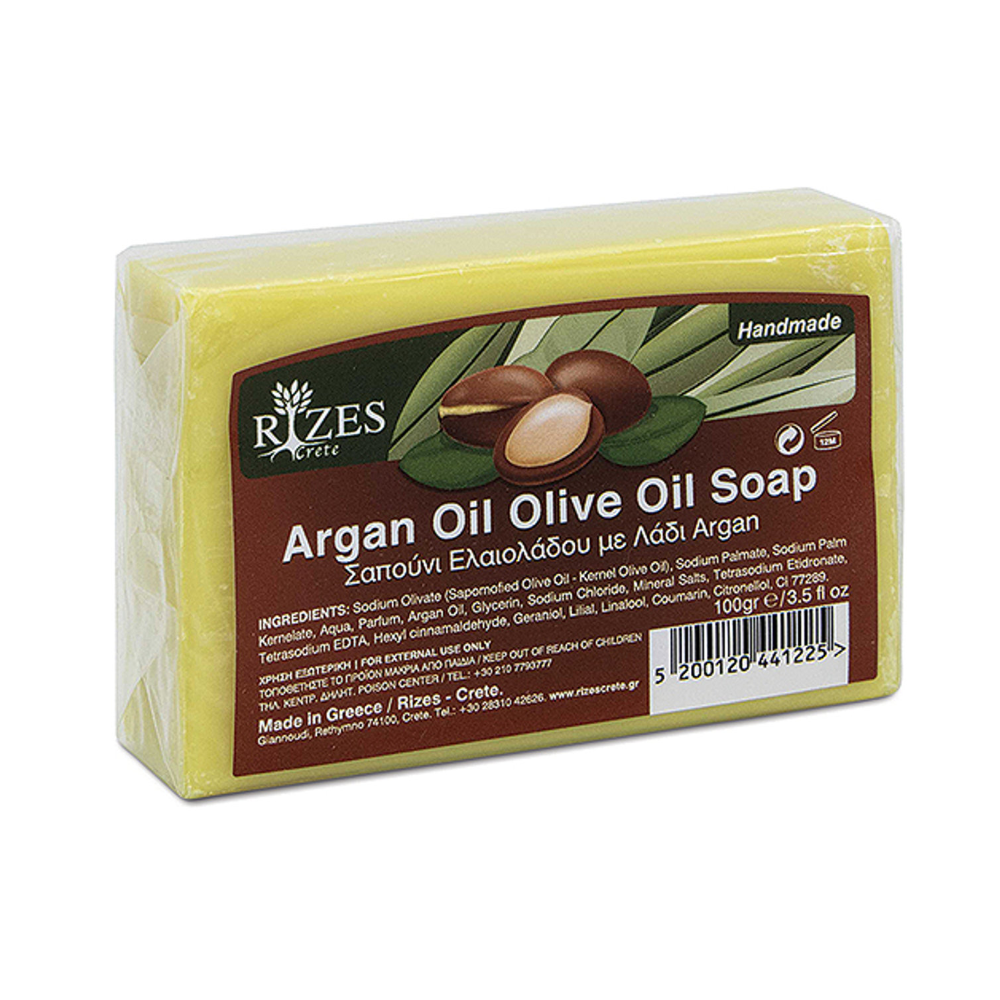 Olivenölseife Arganöl "RIZES" 100g