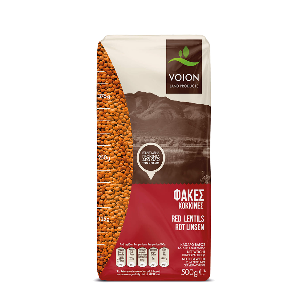 Rote Linsen "Voion" 500g