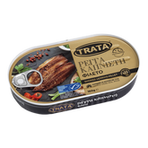 Geräuchertes Heringsfilet in Pflanzenöl "TRATA" 160g