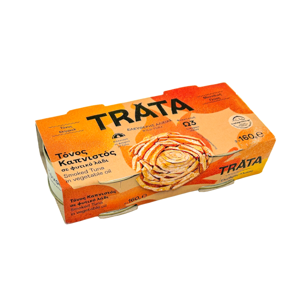 Geräucherter Thunfisch in Pflanzenöl "TRATA" 2x160g