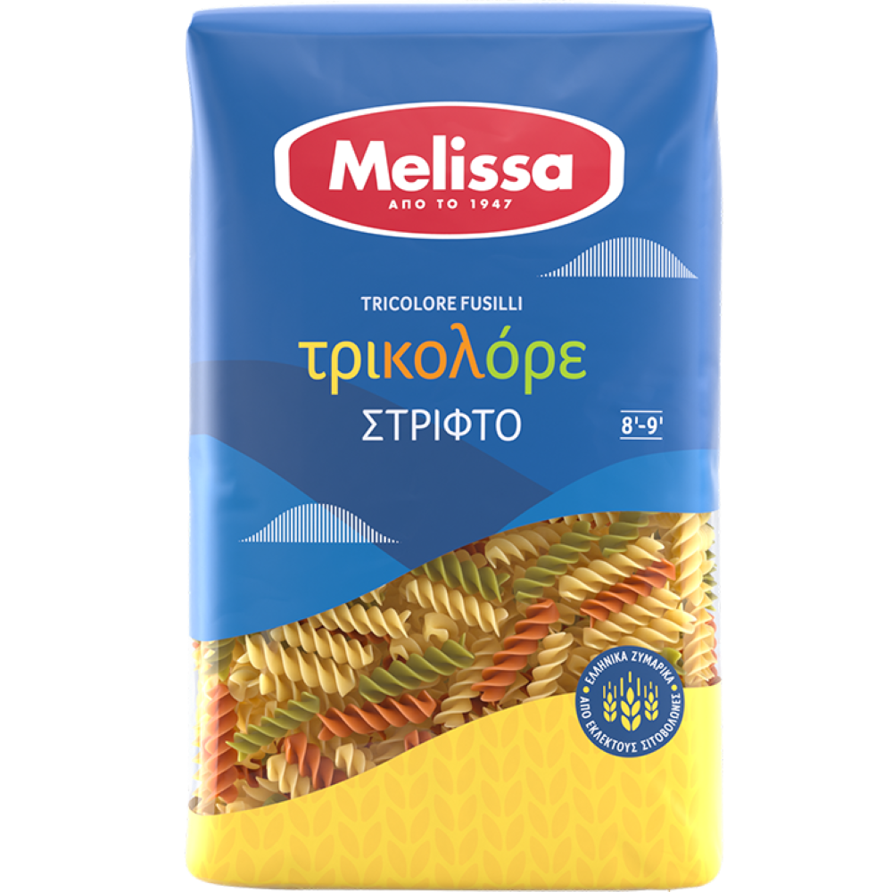 Fusilli Trikolore Melissa 500g