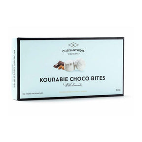 Kourabiedes Bites mit Mandeln und Schokolade "Chrisanthidis" 270g