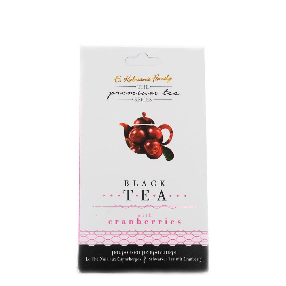Schwarzer Tee mit Cranberries "Kabrianis" 40g