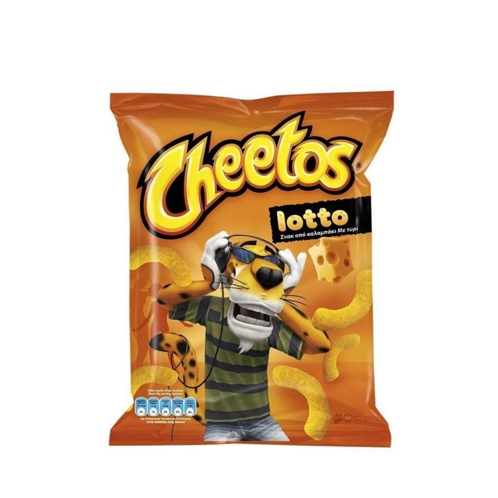 Maissnack mit Käsegeschmack (Garidakia Lotto)  "Cheetos" 80g